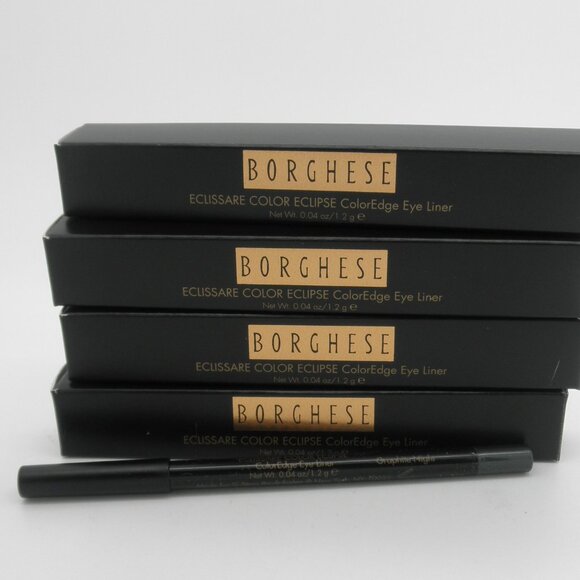 BORGHESE Eclissare Color Eclipse Color Edge Eye Liner GRAPHITE NIGHT - Lot of 4 - Picture 1 of 1